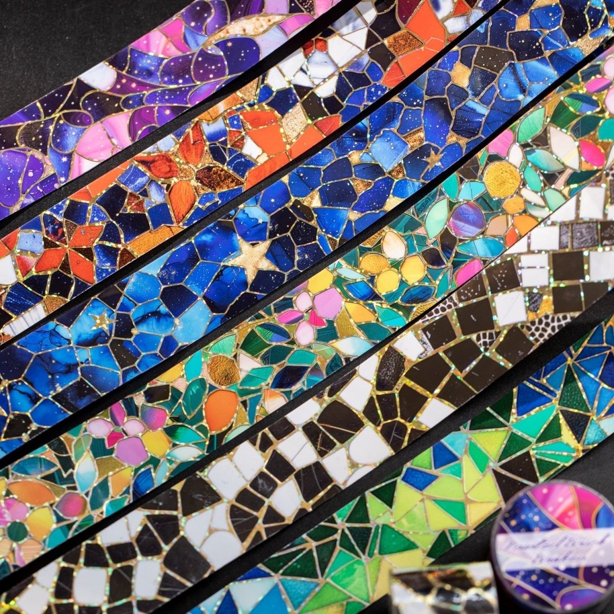Textures Stickers & Tape for Journals – Desk Cosmos