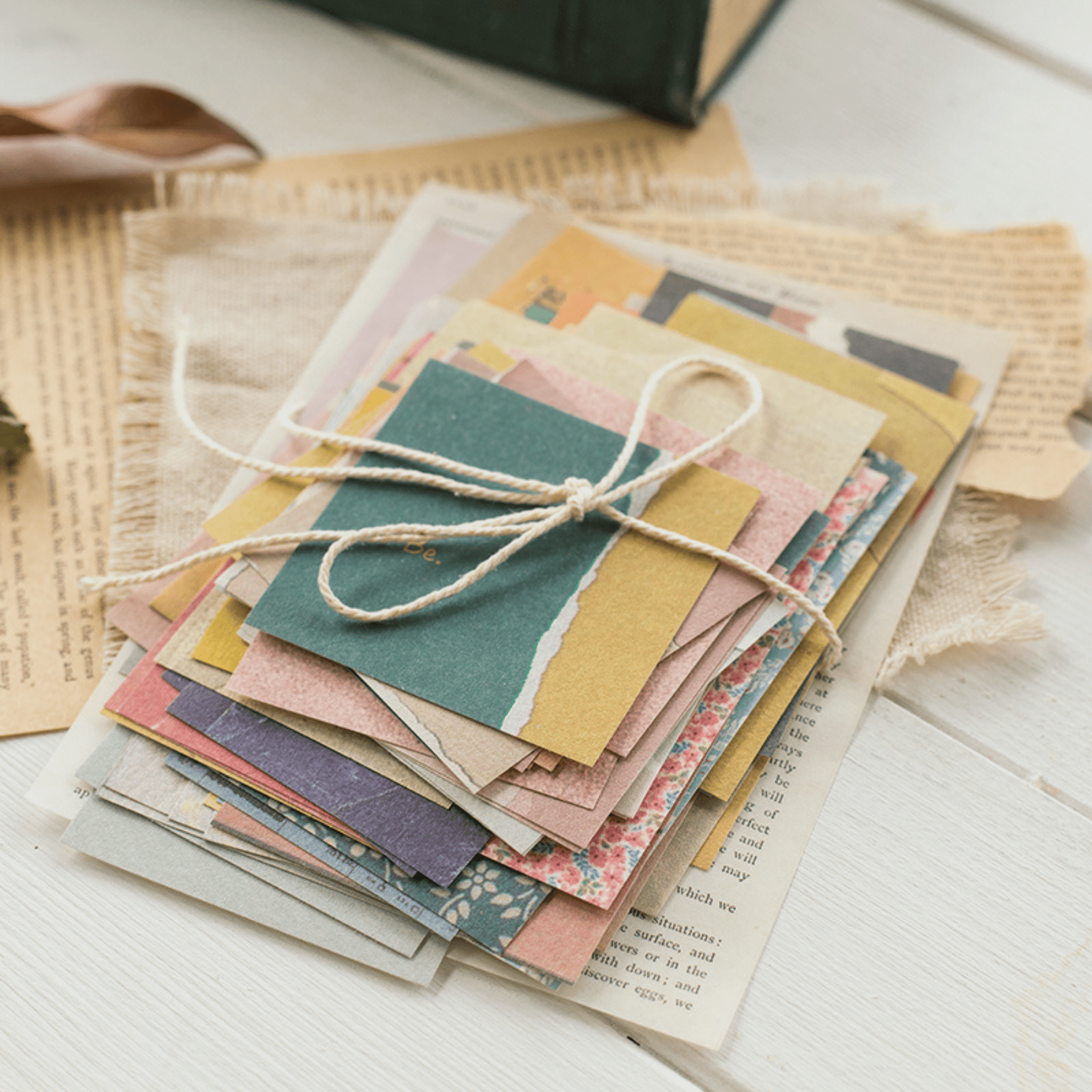 Handmade Paper for Journals - Vintage Textures & Creative Use – Desk Cosmos
