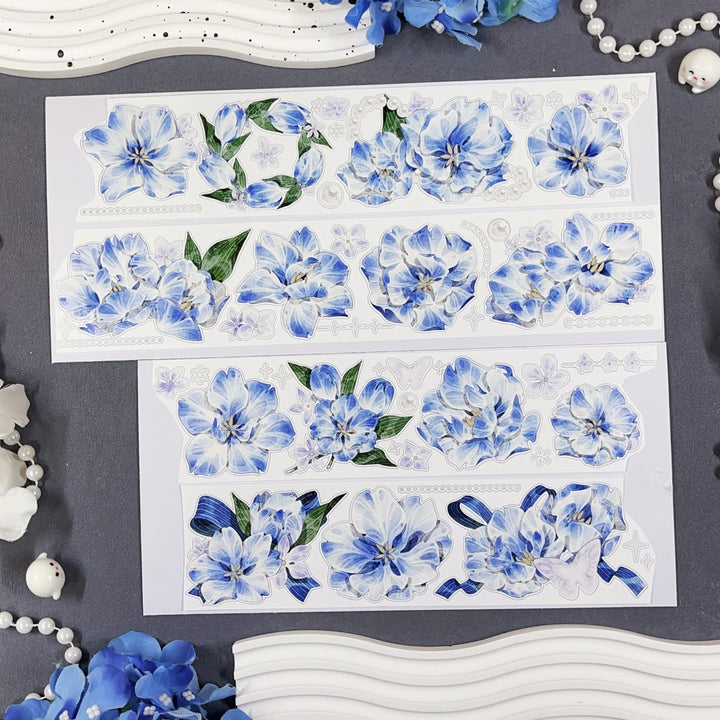 Tulip Serenity Die - Cut Tape - Desk Cosmos