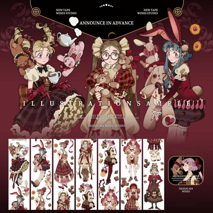 Kawaii Doll Girl PET Tape - Desk Cosmos