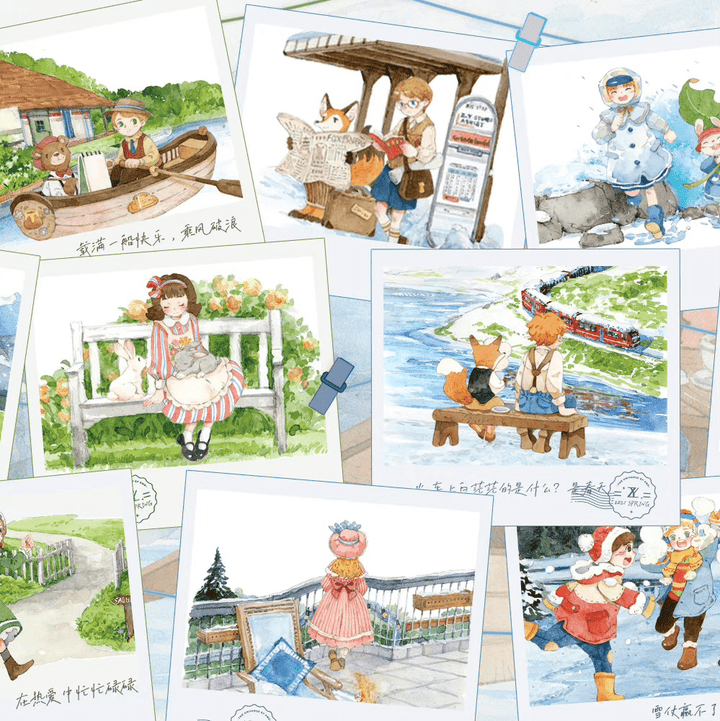 Winter Festival Party PET Tape - Desk Cosmos