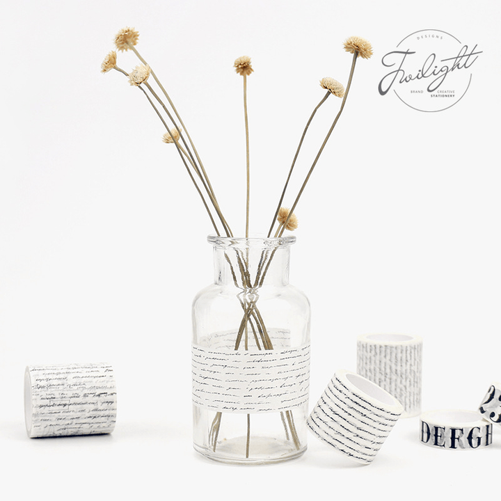 Vintage Washi Tape – Letters, Newspaper, Map, Tickets - Desk Cosmos