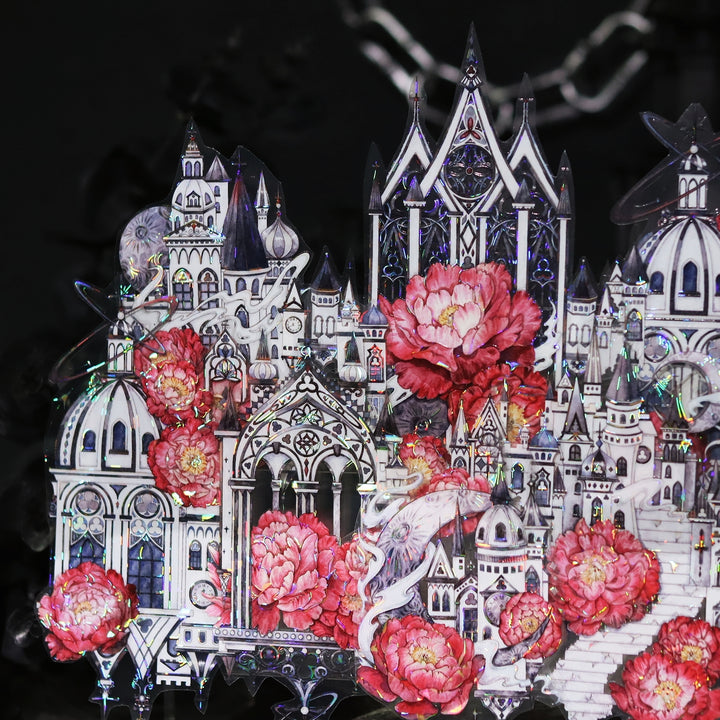 Peony Castle Gothic Theme PET Tape - Desk Cosmos