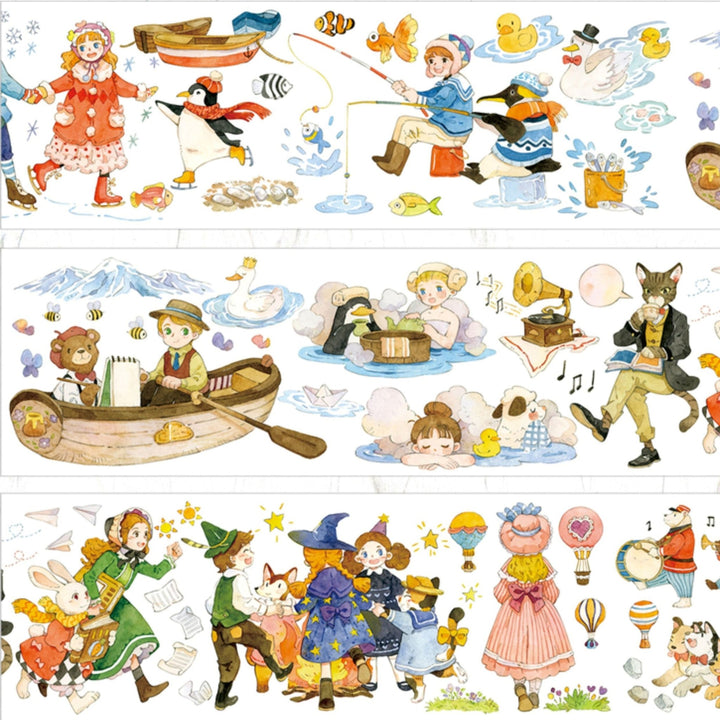 Winter Festival Party PET Tape - Desk Cosmos