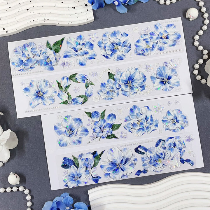 Tulip Serenity Die - Cut Tape - Desk Cosmos