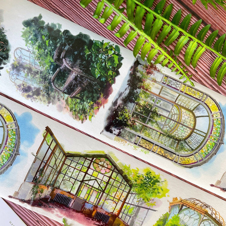 Ruins Journey Scenery PET Tape - Desk Cosmos