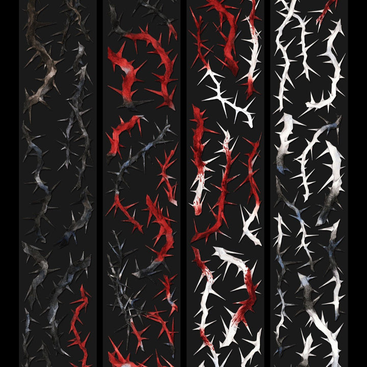 Thorny Bramble Die - cut Decorative PET Tape - Desk Cosmos