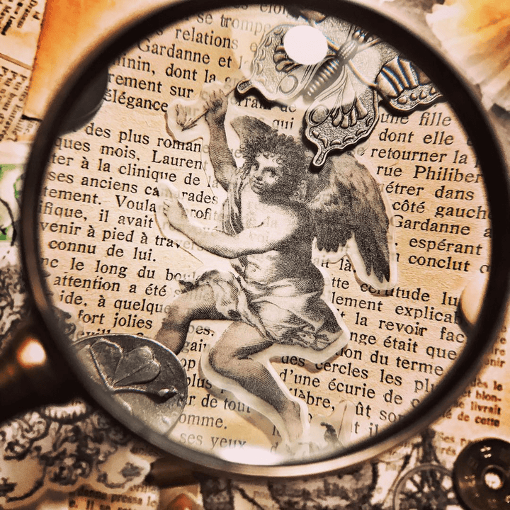 Medieval Classic Copperplate Journal Stickers—Character, architecture, airplane, knight - Desk Cosmos