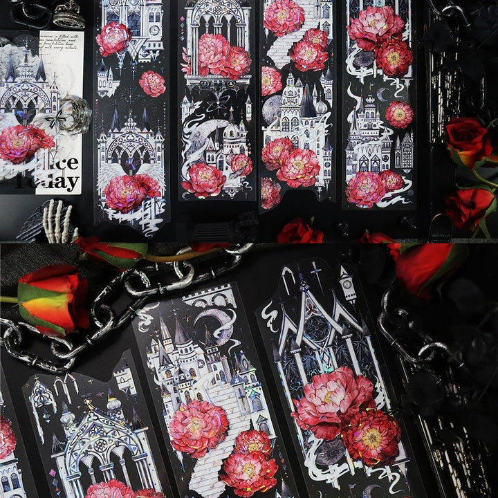 Peony Castle Gothic Theme PET Tape - Desk Cosmos