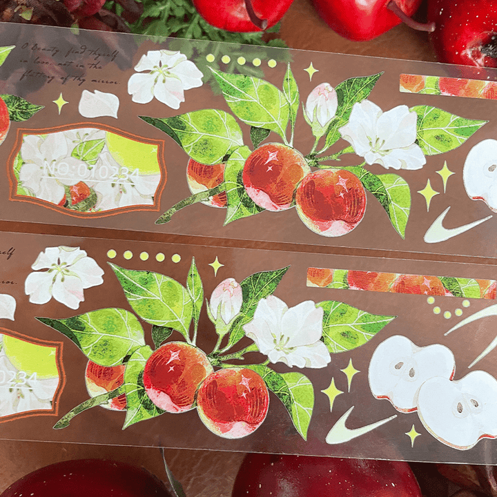 Fairy Apple Blossom Branch PET Tape - Desk Cosmos