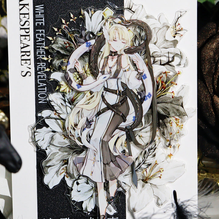 Blooming Lily Gothic Die - cut PET Tape - Desk Cosmos