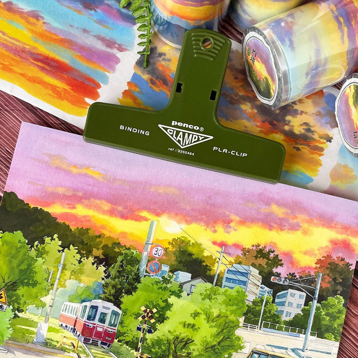 Sunset Clouds Scenery PET Tape - Desk Cosmos