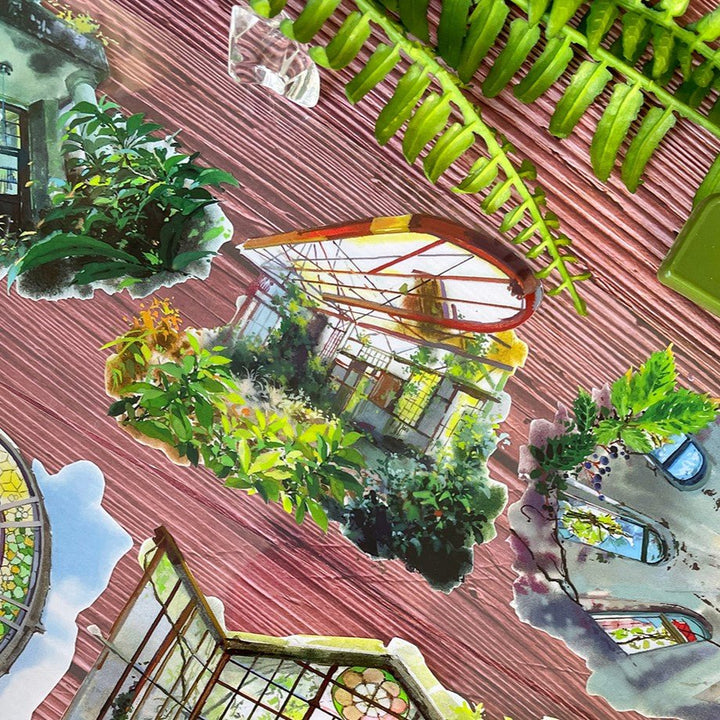 Ruins Journey Scenery PET Tape - Desk Cosmos