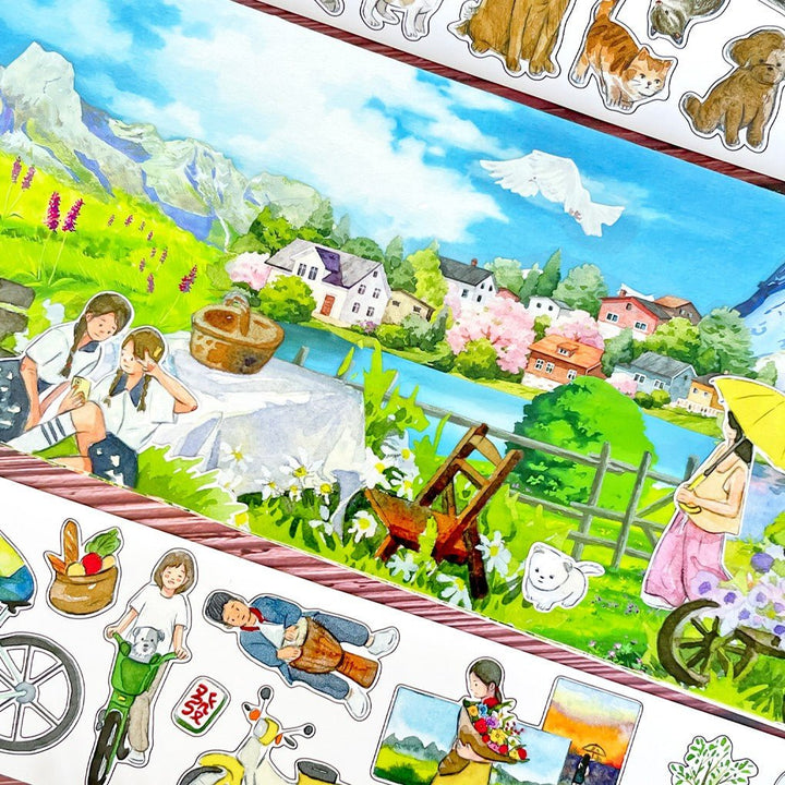 Beautiful Moments In Life Die - cut Tape - Desk Cosmos