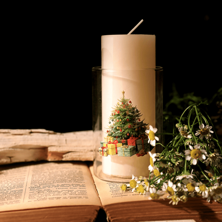 Christmas Transfer Stickers - Reindeer, Gifts, Sled, Bear - Desk Cosmos