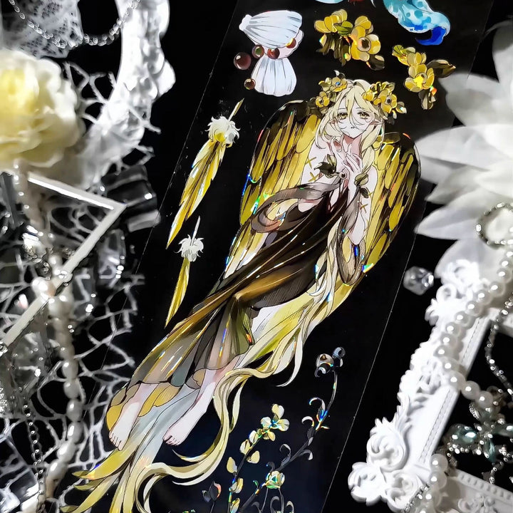 Gothic Dark Elf PET Decorative Tape - Desk Cosmos