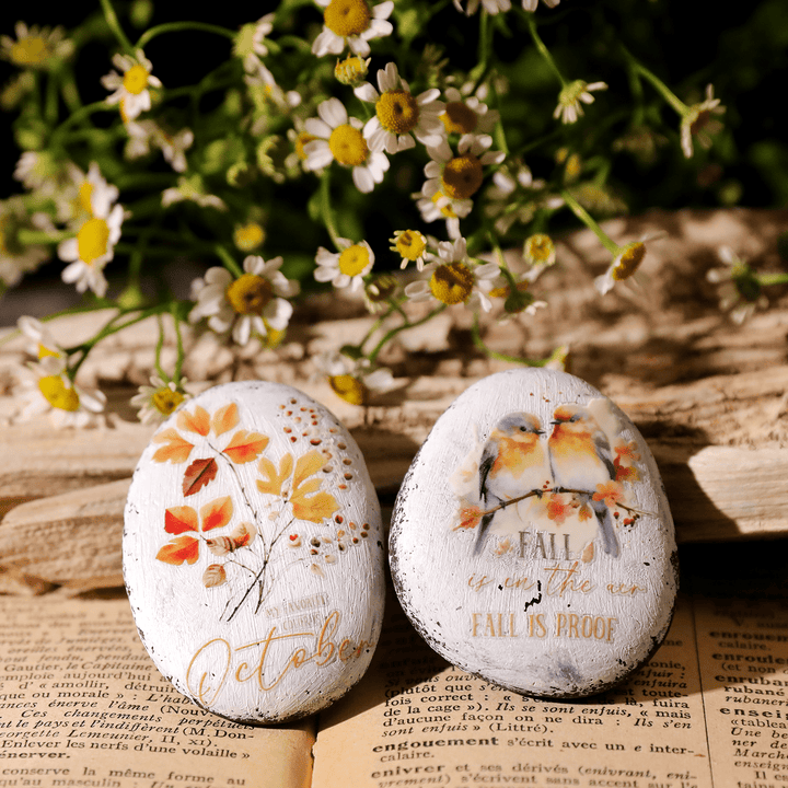 Autumn Whisper Waterproof Transfer Stickers - Desk Cosmos