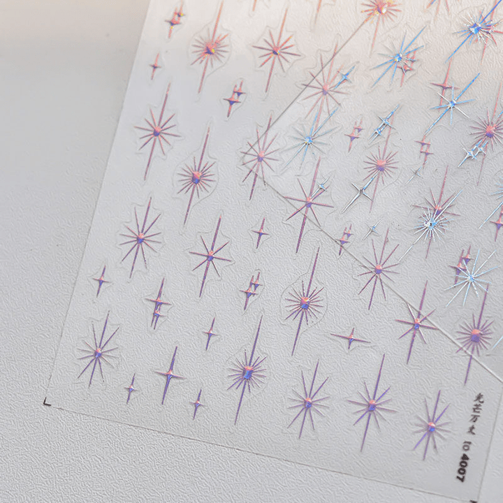 Shining Star Mini Die-cut Stickers - Desk Cosmos