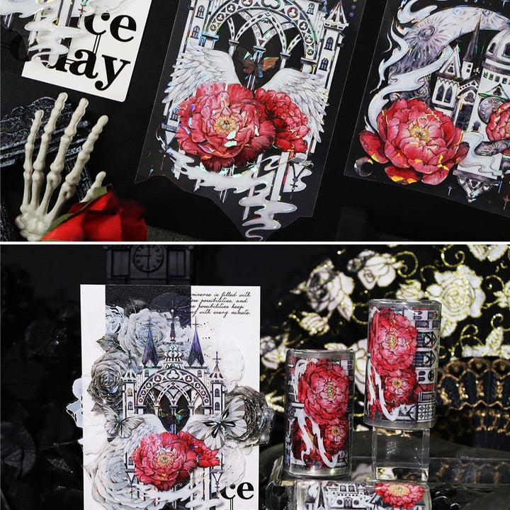 Peony Castle Gothic Theme PET Tape - Desk Cosmos