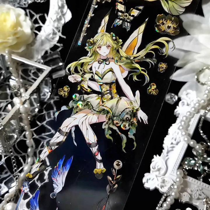 Gothic Dark Elf PET Decorative Tape - Desk Cosmos