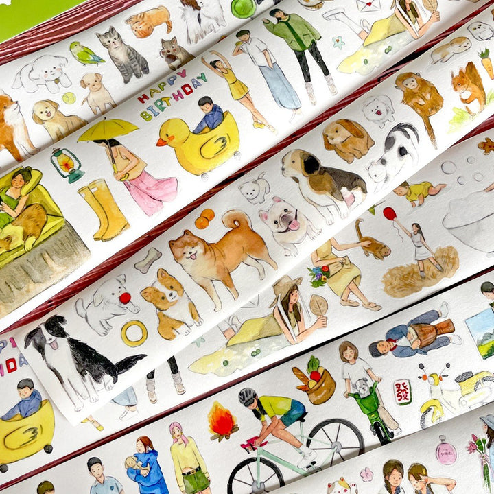 Beautiful Moments In Life Die - cut Tape - Desk Cosmos