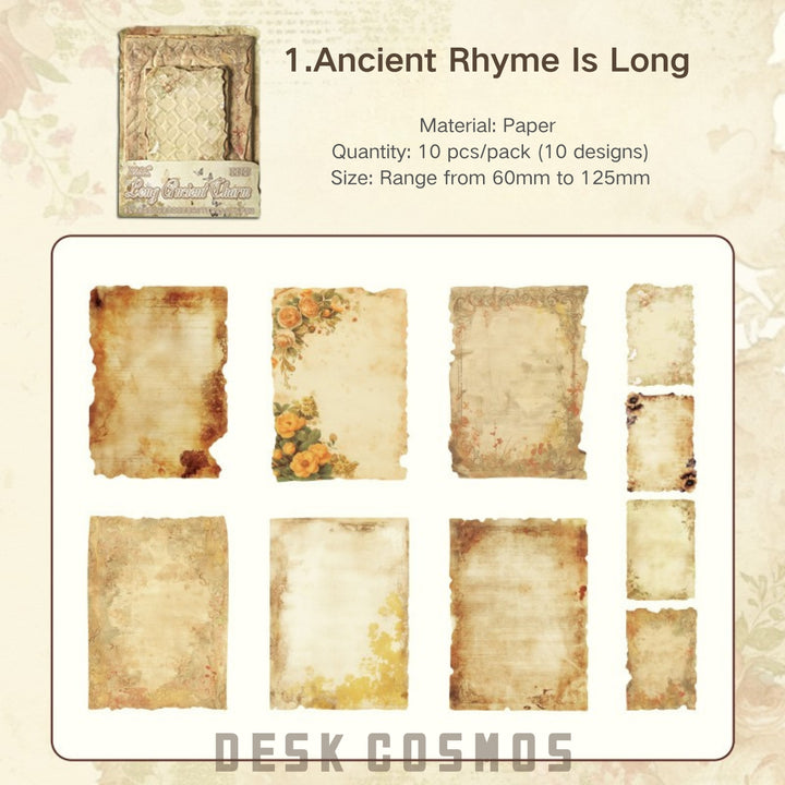 Old Dreams Of The Past Vintage Texture Paper For Art Lovers