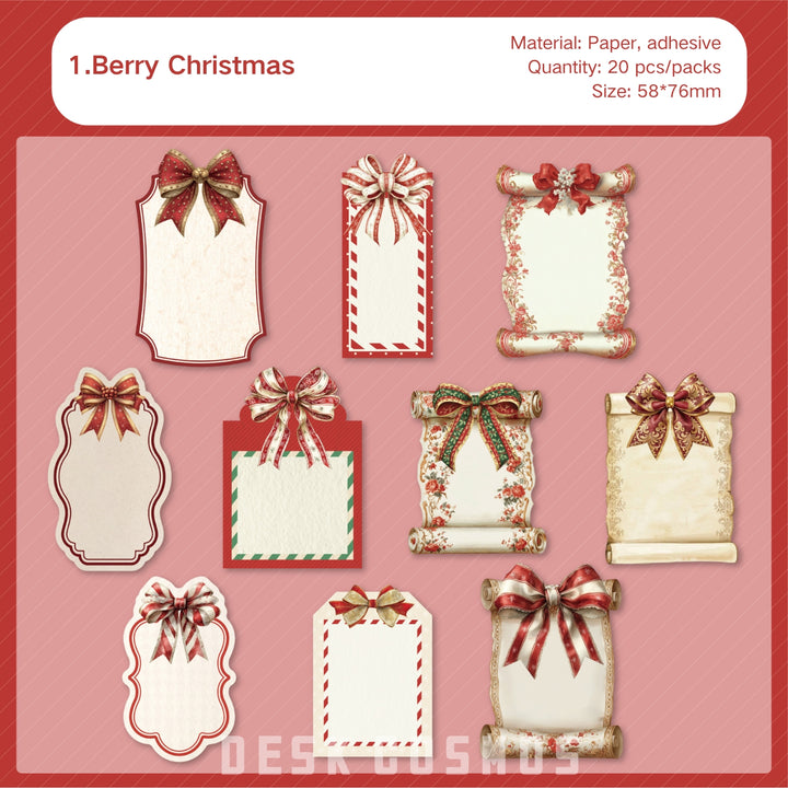 Holiday Handwritten Series Sticky Notes - Desk Cosmos