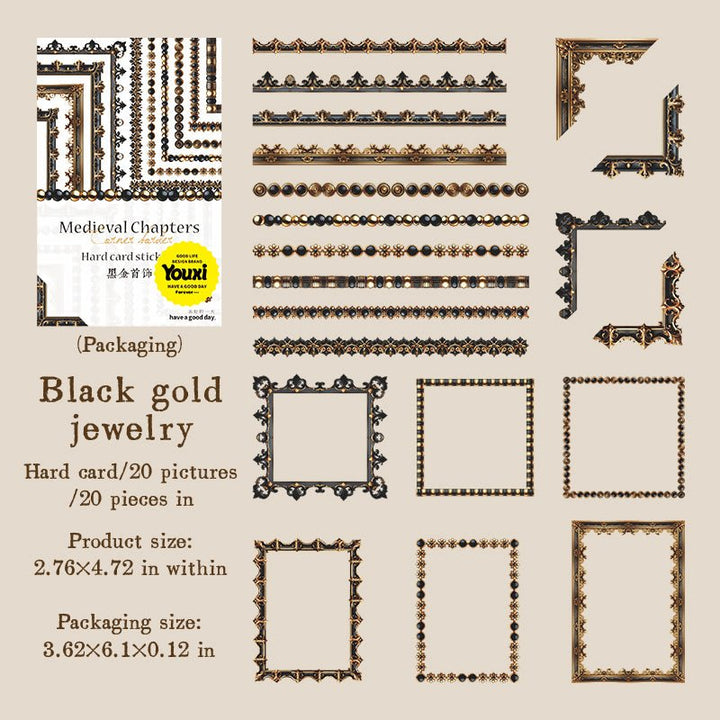 Medieval Chapters Retro Cutouts for Diary Aesthetic