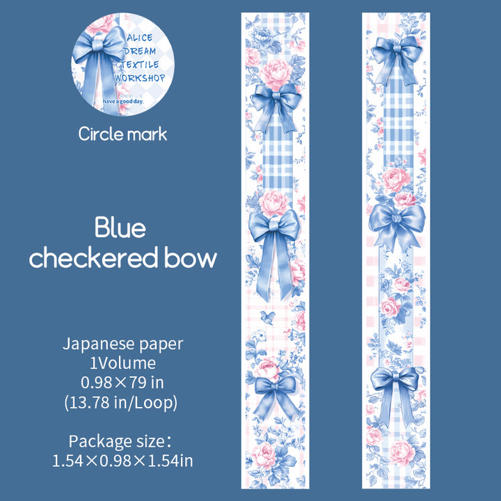 Alice Dream Decorative Tape for Personalized Projects