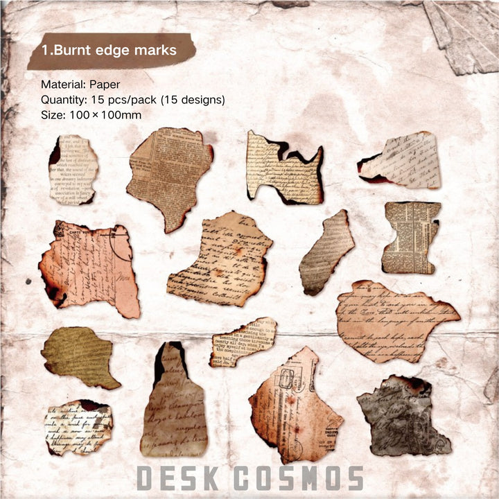 Vintage Quote Fragment Stickers - Desk Cosmos