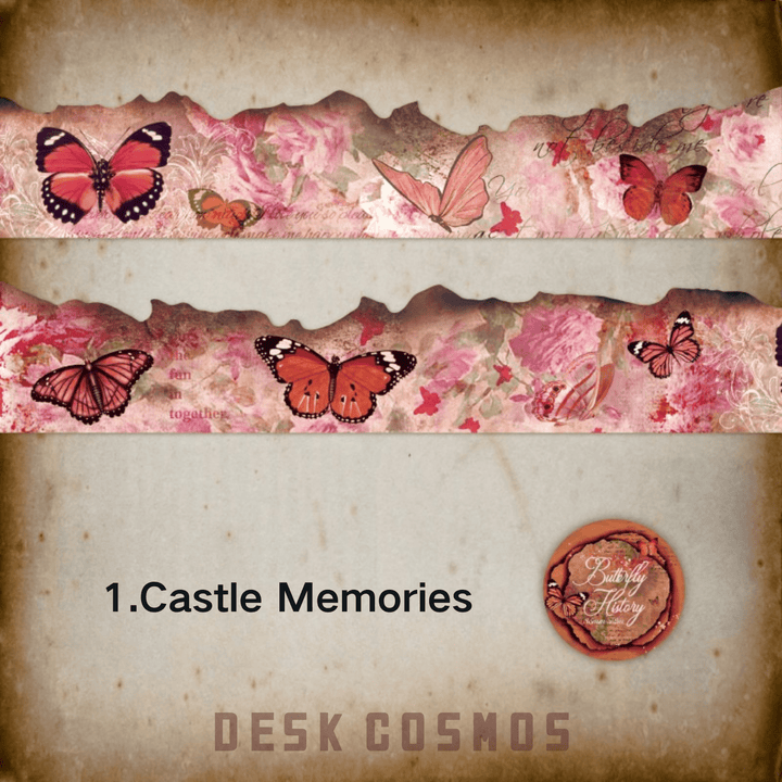 Butterfly Epic Series Butterfly Love Blossom Ephemeral Washi Tape