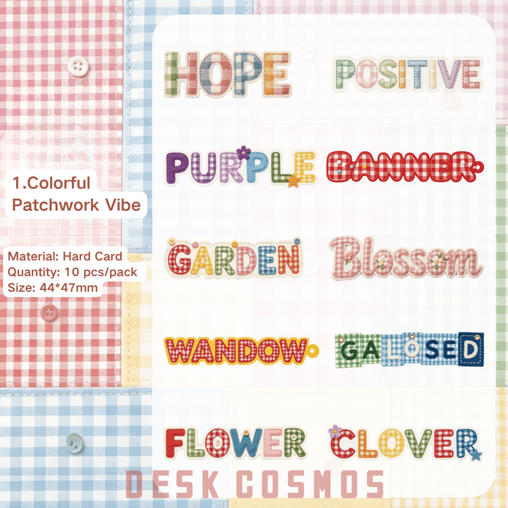 Writing Paper Stickers & Cardstock Stickers - Desk Cosmos