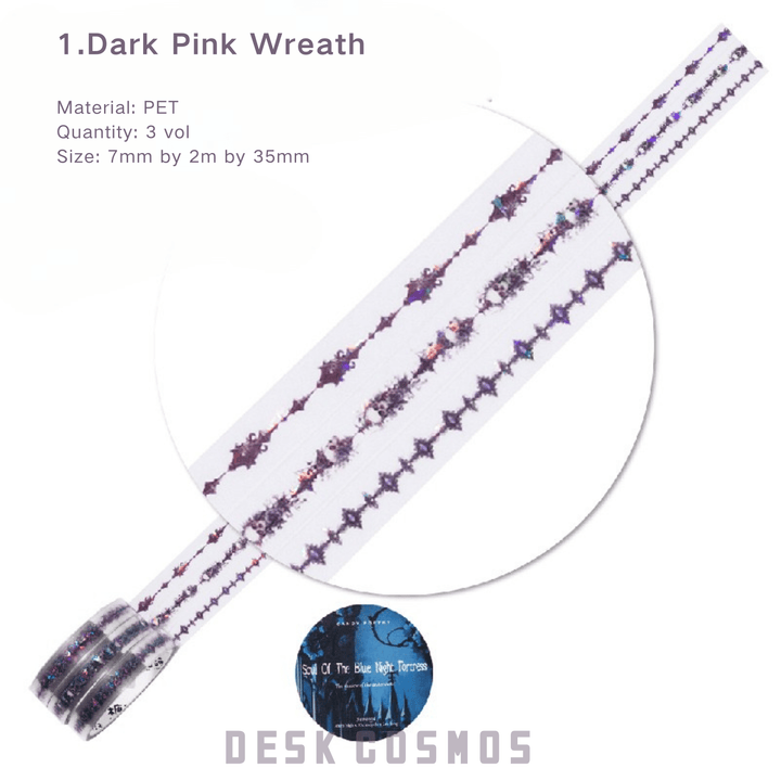 Shadow of the Underworld PET Tape Ideal for Phone Case Decor