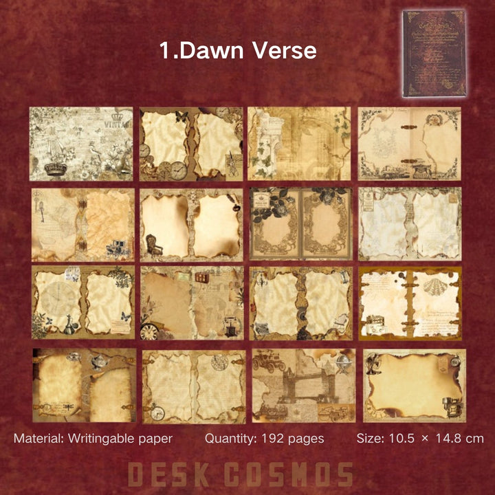 Far Chant Retro Stationery Paper Aesthetic Look