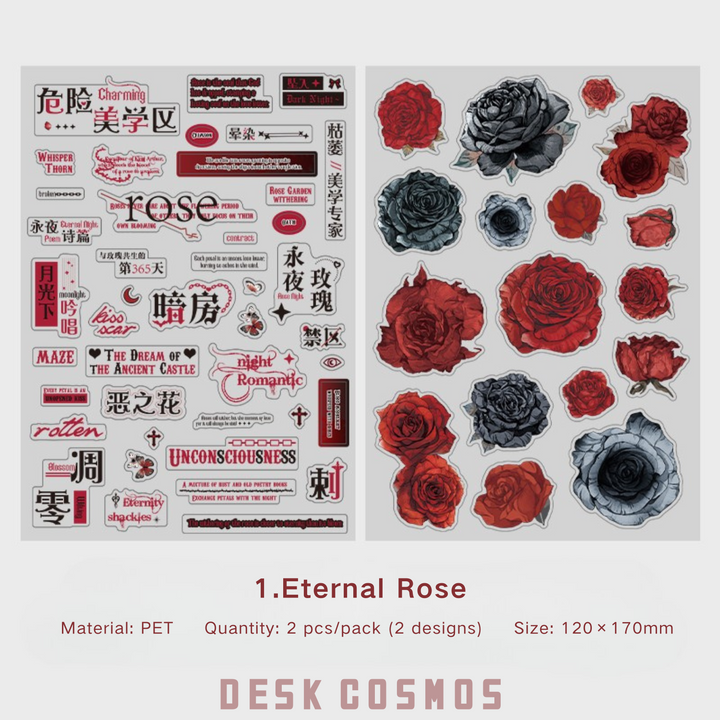Rose Aesthetic Eternal Night Rose Gothic Romantic