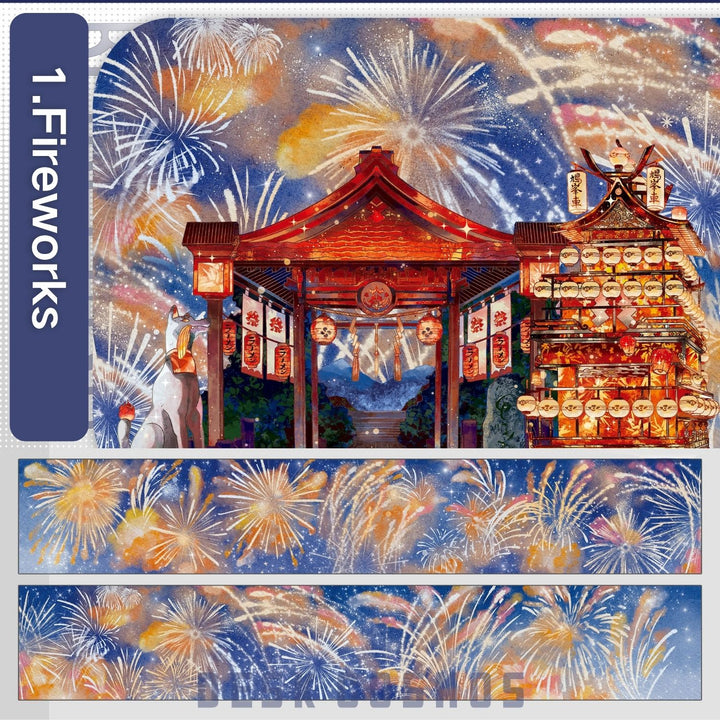 Sky Background Scenery PET Tape (11 Styles) - Desk Cosmos