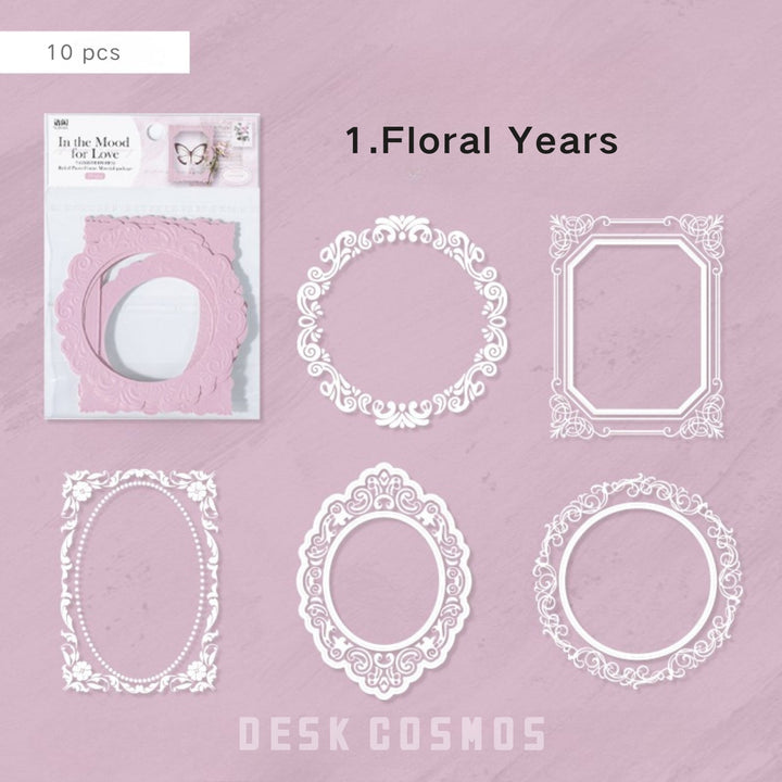 Border Scrapbook Supplies Relief Frame Paper