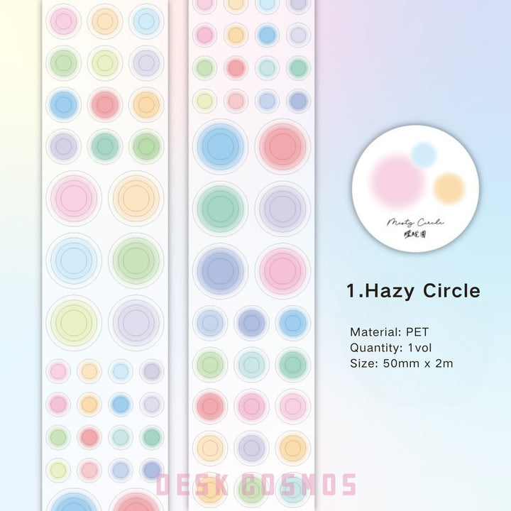 Star Daily Cloud PET Tape Cut Out Stickers