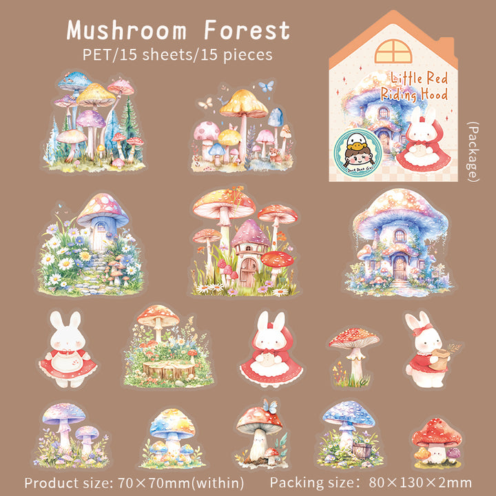 Stickers The Story of Little Red Riding Hood Story Theme