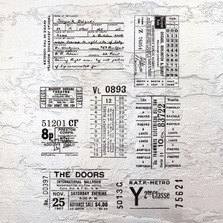 Vintage Silicone Stamps Old Memory Series