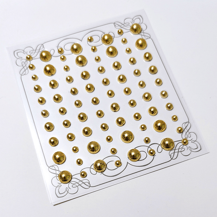 Basic Polka Dot Acrylic Stickers for Aesthetic Scrapbook