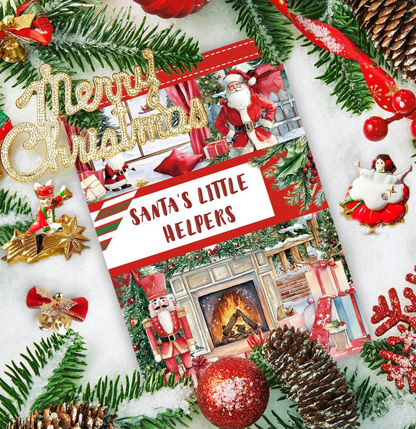 Santa's Little helpers Series Sticker Books - Desk Cosmos