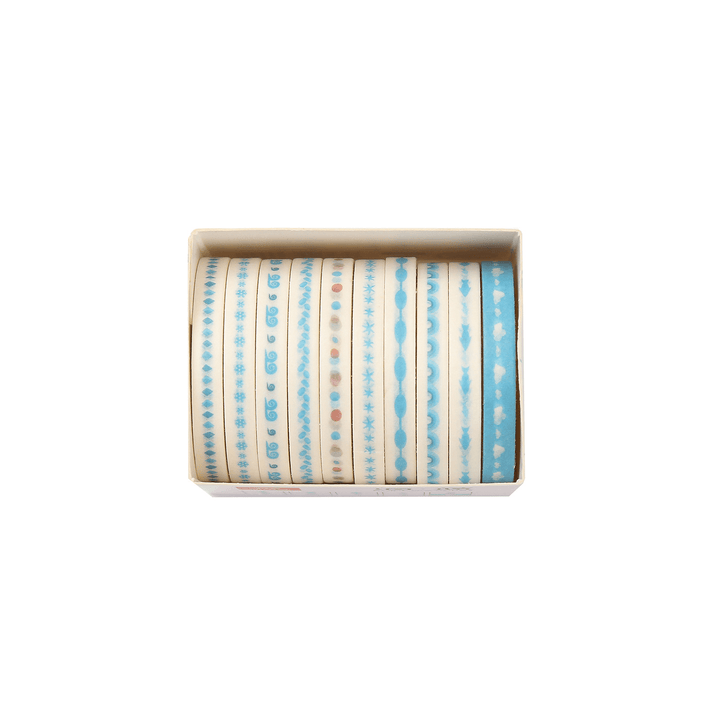 Rainbow Series Ocean Blue Decorative Tape Cool Style