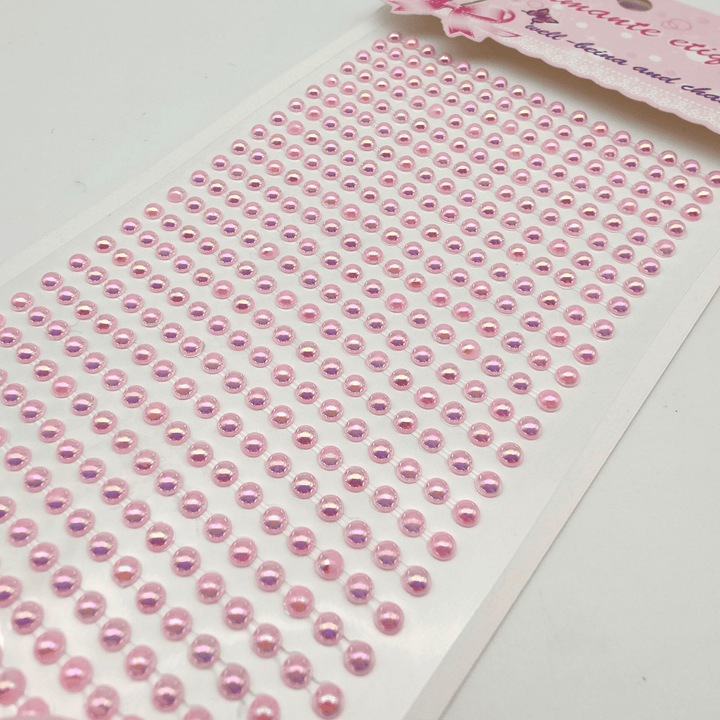 Crystal Stickers Pearls Series Aesthetic Page