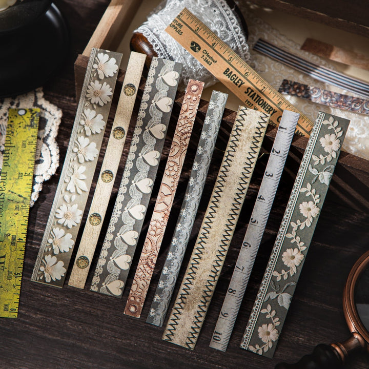 Old Paper Paragraph Vintage Stickers - Desk Cosmos