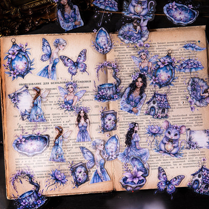 Fantasy Fairy Character PET Stickers - Desk Cosmos