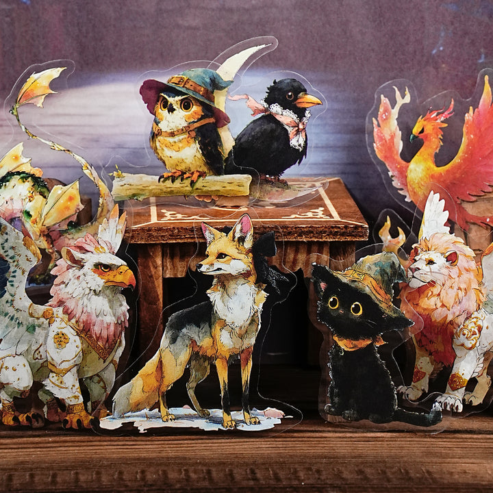 Magic Hidden Collection Series PET Stickers - Desk Cosmos