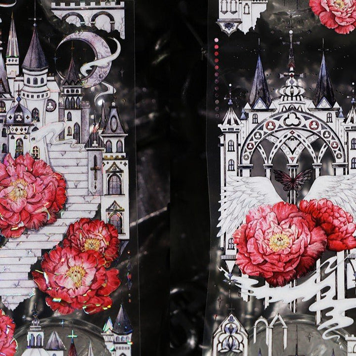 Peony Castle Gothic Theme PET Tape - Desk Cosmos