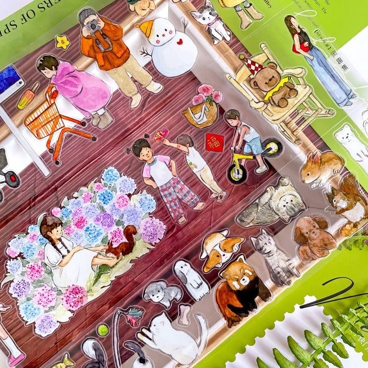 Beautiful Moments In Life Die - cut Tape - Desk Cosmos