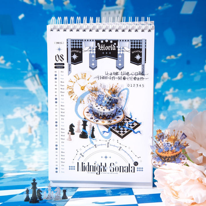 Alice's Time Game PET Stickers - Desk Cosmos